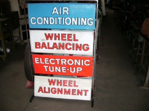 Gas Station sign