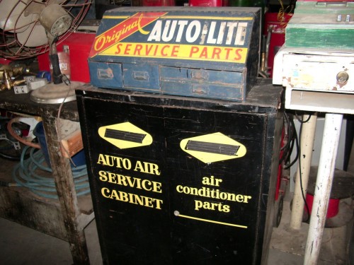 Auto Service metal cabinet