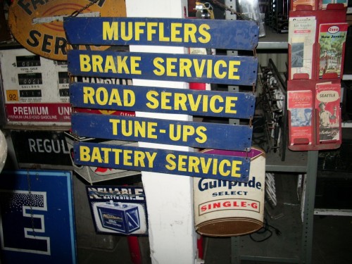 Garage sign #1