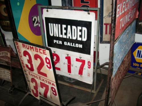 Gas Price sign
