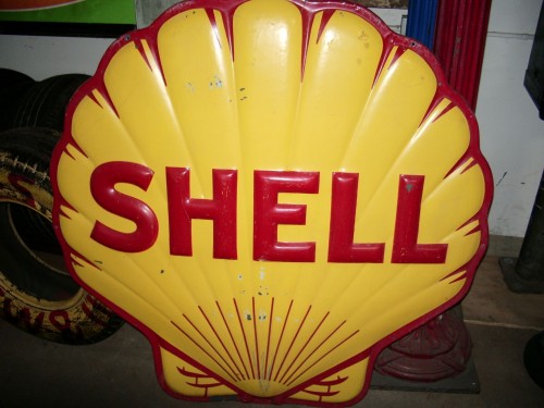 Large "Shell" sign