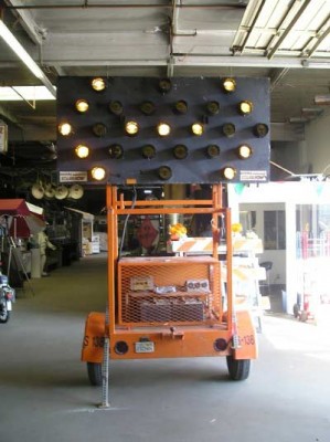 Cal Trans Traffic Light Trailer