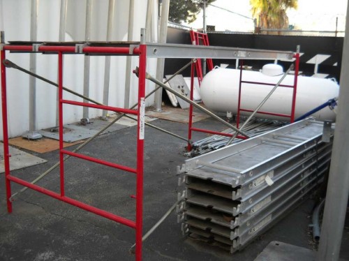 Painter`s Scaffolding