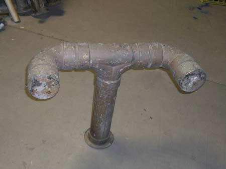 T Shaped PVC Pipe
