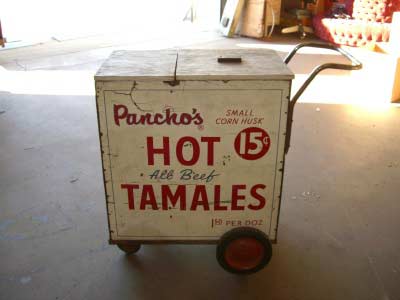 Hot Tamale Cart.