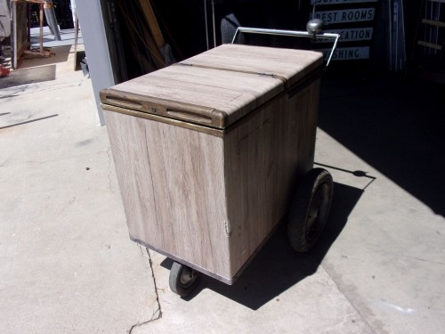  Ice Cream push Cart.