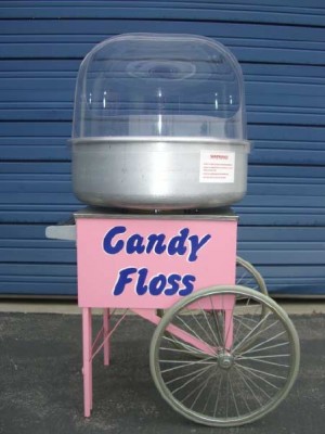 Cotton Candy Cart.