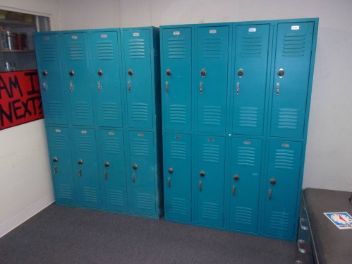 Turquoise 8 Door Lockers