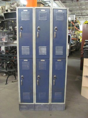 Grey/Blue Lockers