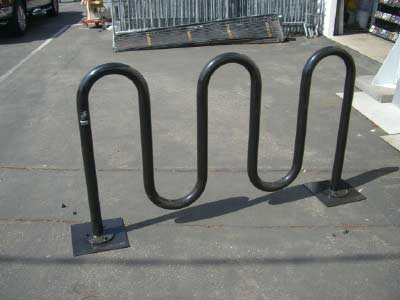Black Modern Bike Racks