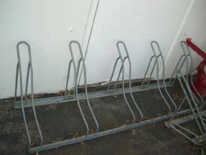 Galvanized Slot Bike Racks