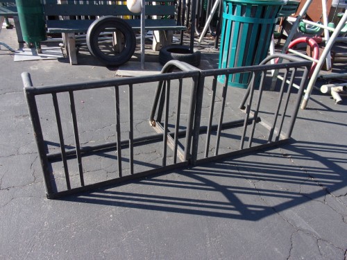 Vintage Black Bike Racks