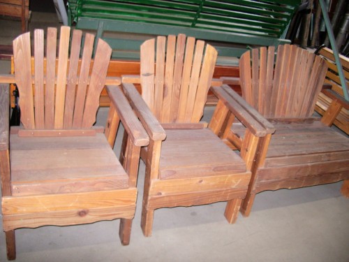 Redwood Chairs