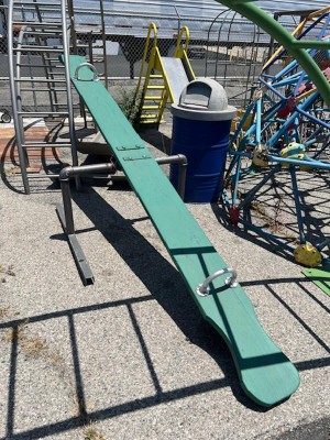 Playground -Wooden Teetor Totter