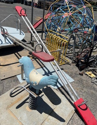 Playground -Metal Teetor Totters