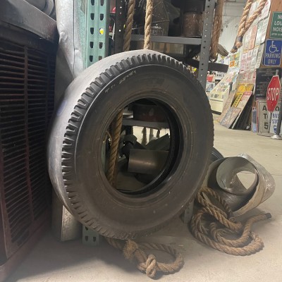 Tire Swing with Rope