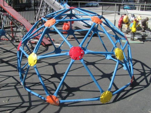 Playground - Multi-Colored Geo Dome