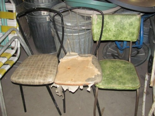 Old kitchen chairs
