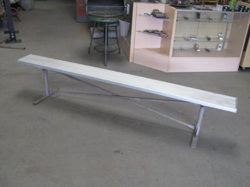 Aluminum Backless Sideline Benches #2