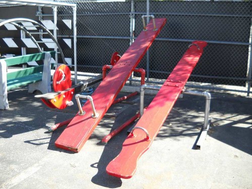 Playground -Wooden Teetor Totters
