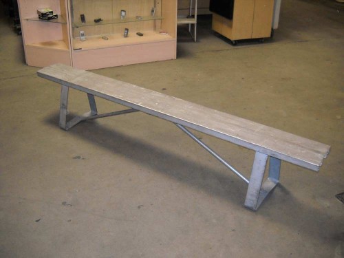 Aluminum Backless Sideline Benches #1