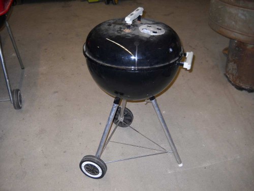 BBQ - Black Round Charcoal