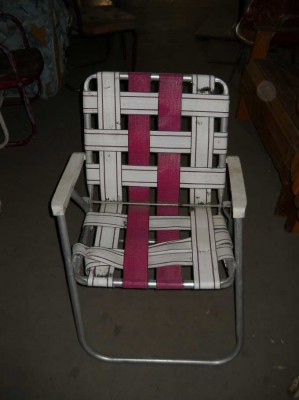 Fabric Strapped Folding Chairs