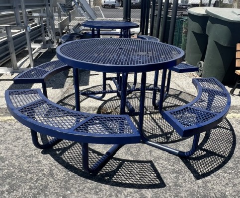 RD. BLUE PICNIC TABLES #AC750
