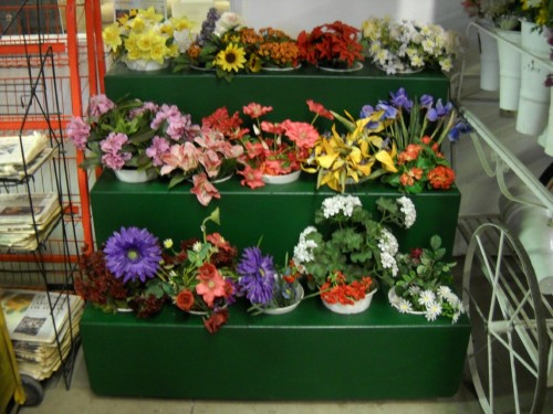 3 Tiered Rolling Flower Pot Stand