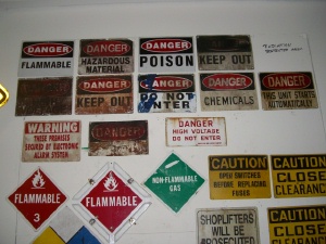 Danger signs