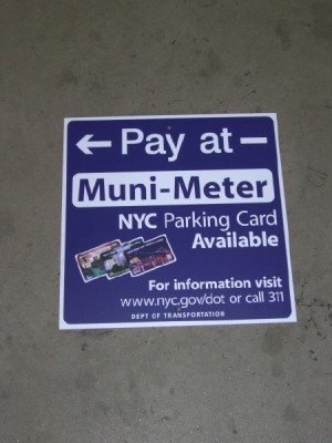 Pay Station sign
