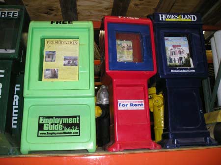 Newspaper Dispensers- free newspaper