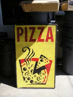 A-Frame Pizza Signs
