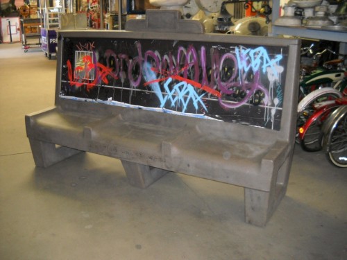 Faux Bus Bench #1