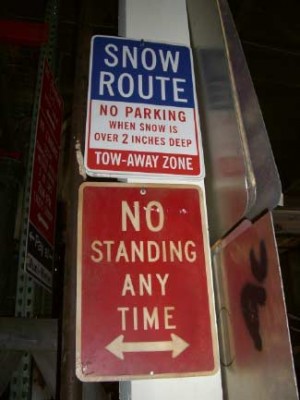 New York Street Signs