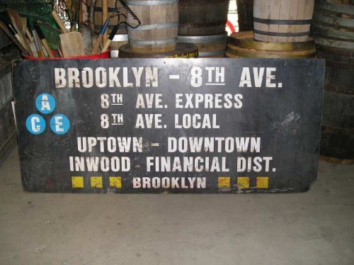 Brooklyn Subway Sign