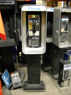 Pedestal Phone Booth