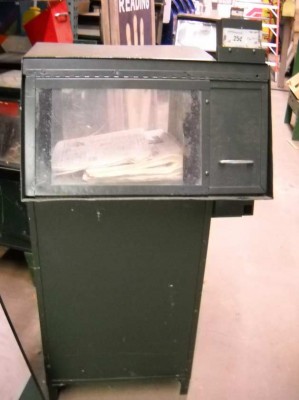 Newspaper Dispenser- vintage