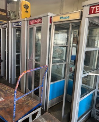 Glass Enclosed Phone Booths