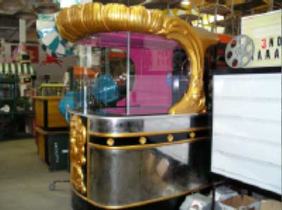 Vintage Ticket Booth